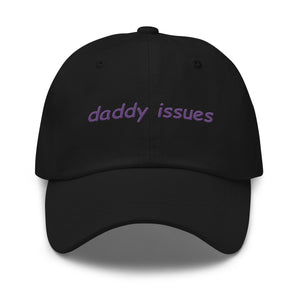 DADDY ISSUES Dad hat (Purple)